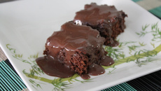 Bolo de chocolate sem farinha de trigo