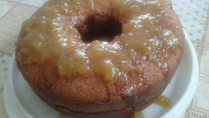 Bolo econômico de banana