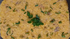 Quirerinha com carne suína 