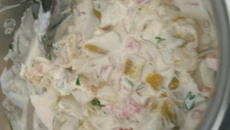 Abóbora ou jerimum no creme de leite