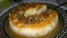 Pudim de leite natalino