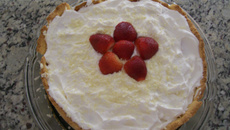 Torta de limão da Marcia