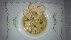 Creme de Brócolis com Champignon