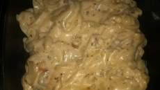 Bife de frango acebolado especial