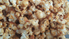 Pipoca doce saudável