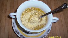 Sopa purê de abóbora cabotiá