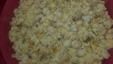 Pipoca de leite ninho