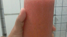Suco de melancia com gengibre