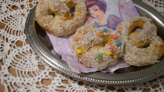 Pretzel de leite condensado e coco da Bia