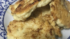 Hambúrguer de frango fit da Andressa