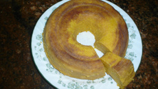 Bolo cremoso de milho Pedro Miguel