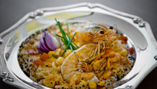 Risoto de camarão à minha moda