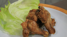 Frango à passarinho light