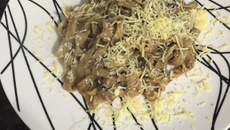 Talharim ao molho funghi