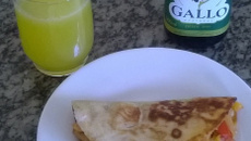 Massa integral caseira de wrap