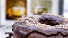 Bolo de cacau sem glúten e sem lactose