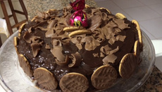 Bolo mousse especial de chocolate