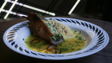 Tambaqui no caldo de tucupi