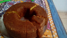 Bolo de fubá sem farinha