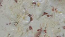 Cachorro quente de forno