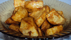 Batata doce caramelizada