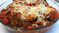 Bisteca de porco à Parmeggiana com Molho Agridoce