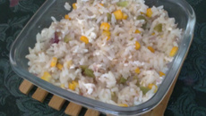 Risoto rápido de atum