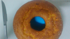 Bolo Cremoso de Fubá de Canjica