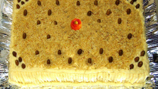 Torta picante de pão de forma