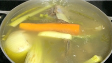 Caldo para risoto