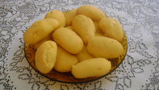 Broínhas de fubá de canjica