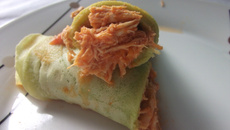 Panqueca de espinafre