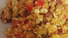 Farofa de ovo simples