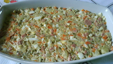 Salada fria (maionese)