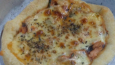 Massa de pizza fácil (mini ou grande)