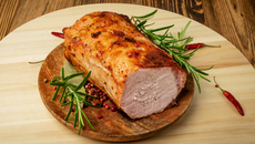 Lombo de porco assado