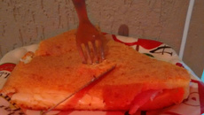 Pão recheado de liquidificador