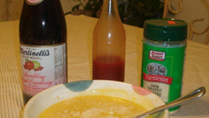 Sopa creme de abóbora