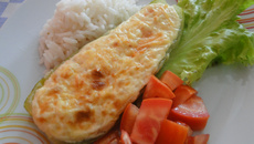 Abobrinhas recheadas