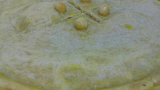 Torta de maçã verde