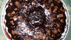 Recheio de chocolate com coco