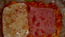 Arroz de forno com linguiça