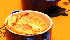 Souflé de queijo no liquidificador