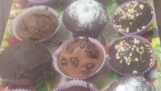 Cupcake de chocolate