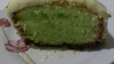 Bolo verde de limão