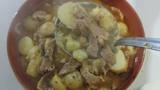 Lagarto na panela de pressão