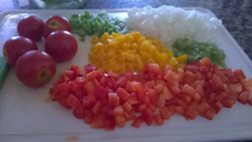 Refogado (coringa) de legumes