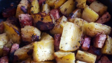 Carne de porco covarde (vem acompanhada)