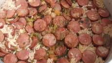 Arroz carreteiro da lu