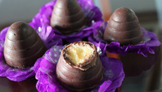 Trufa de gelatina de maracujá